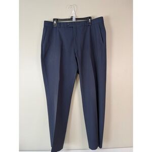 Ballin Comfort-EZE 38x29 Navy Blue Dress Pants Activewear Golf Business Casual